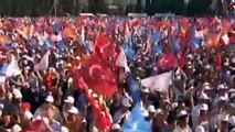 Erdoğan İzmir mitinginde sürpriz! İbrahim Tatlıses türkü söyledi