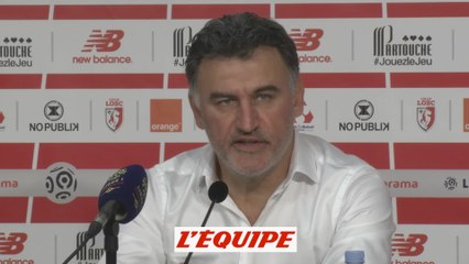 Galtier «J'espère que ce sera une impulsion» - Foot - L1 - Losc
