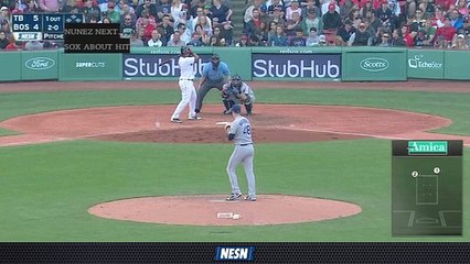 Rafael Devers Ties Game With Opposite Field Home Run