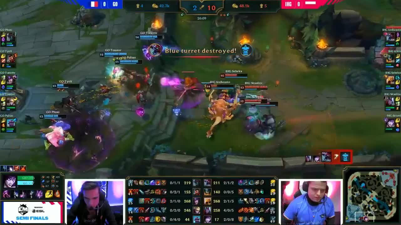 Illuminar takes Game 1