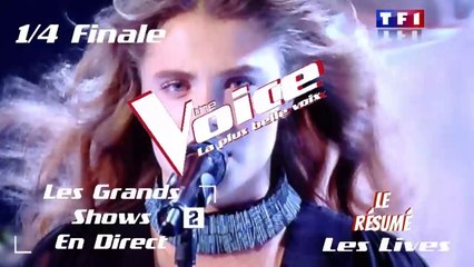 The Voice : le résumé des Quarts de Finale | Seconds Lives | 28/04/2018