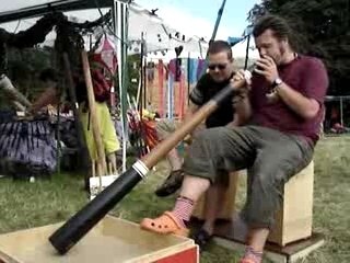 Teuf didgeridoo  live impro