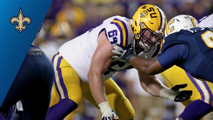 Saints select Will Clapp No. 245 in the 2018 NFL Draft