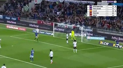 Strasbourg 1-1 Nice - les Buts - 28.04.2018 ᴴᴰ
