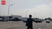 A South Korean car group went through the Unification Bridge near the DMZ in South Korea on Thursday. The bridge is about 9.5 kilometers away from Panmunjom, wh