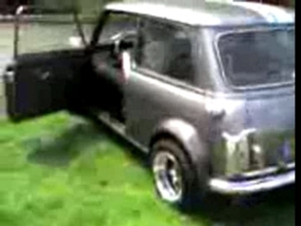 Austin mini grise