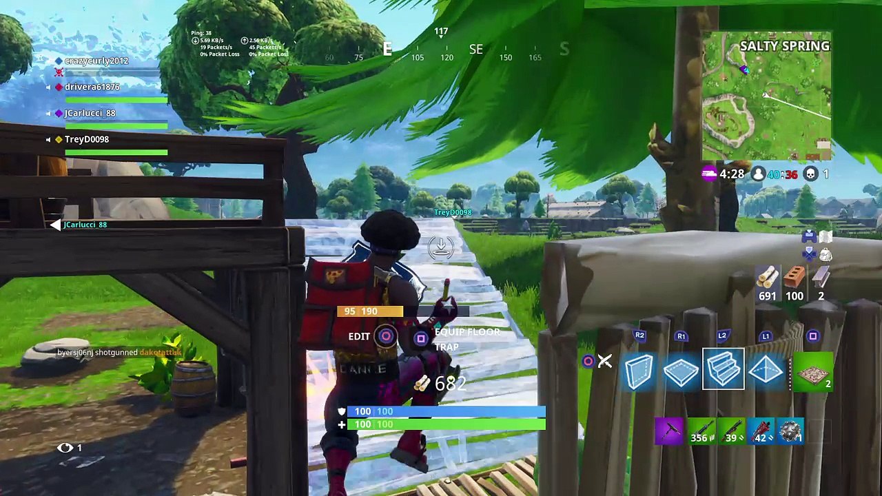Pump in mid air