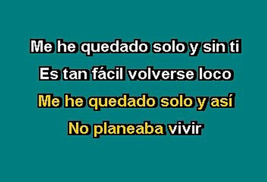 Kalimba - Tocando Fondo (Karaoke con Voz Guia)