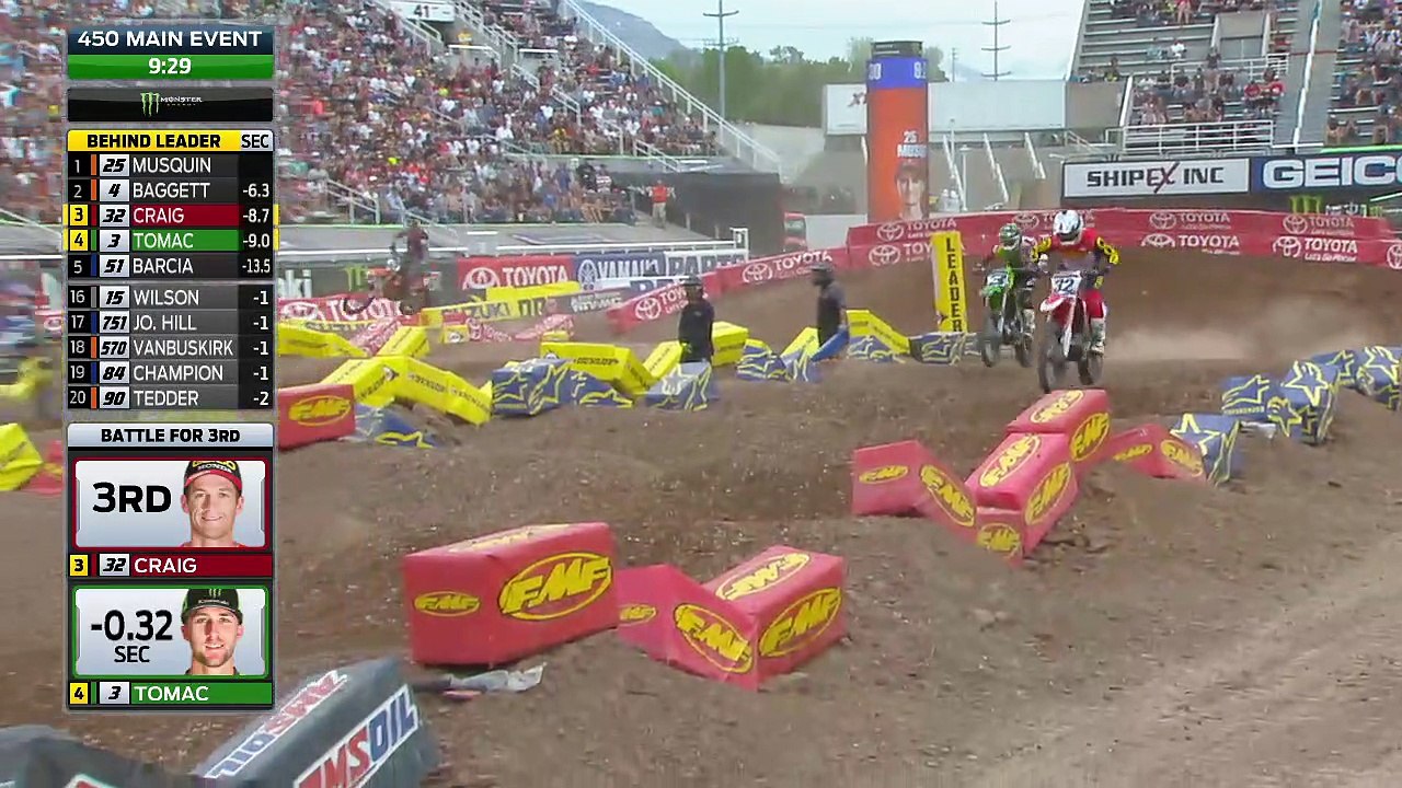 Monster Energy Supercross 2018 - Salt Lake City - 450 Main Event
