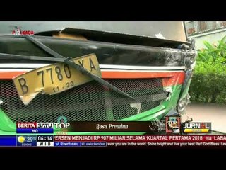 Sopir Bus Mayasari Bakti Sebabkan Tabrakan Beruntun Diringkus