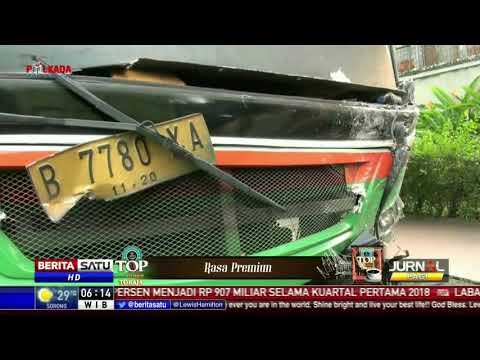 Sopir Bus Mayasari Bakti Sebabkan Tabrakan Beruntun Diringkus