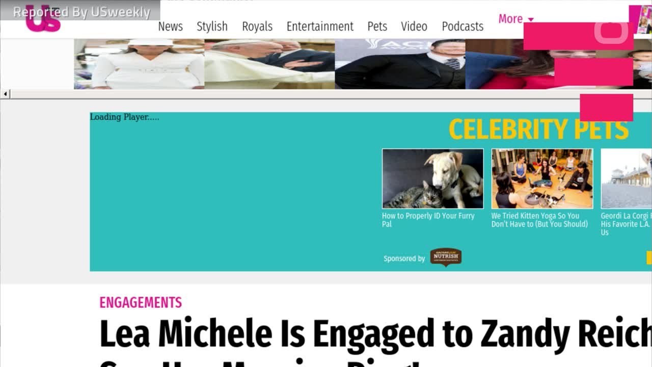 Lea Michele Is Engaged to Zandy Reich!