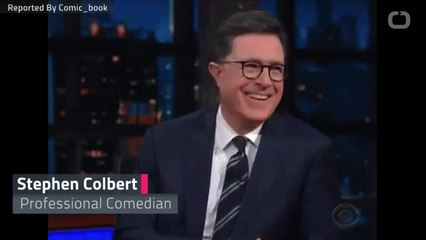 Stephen Colbert Jokes About 'Avengers' Spoiler Alert