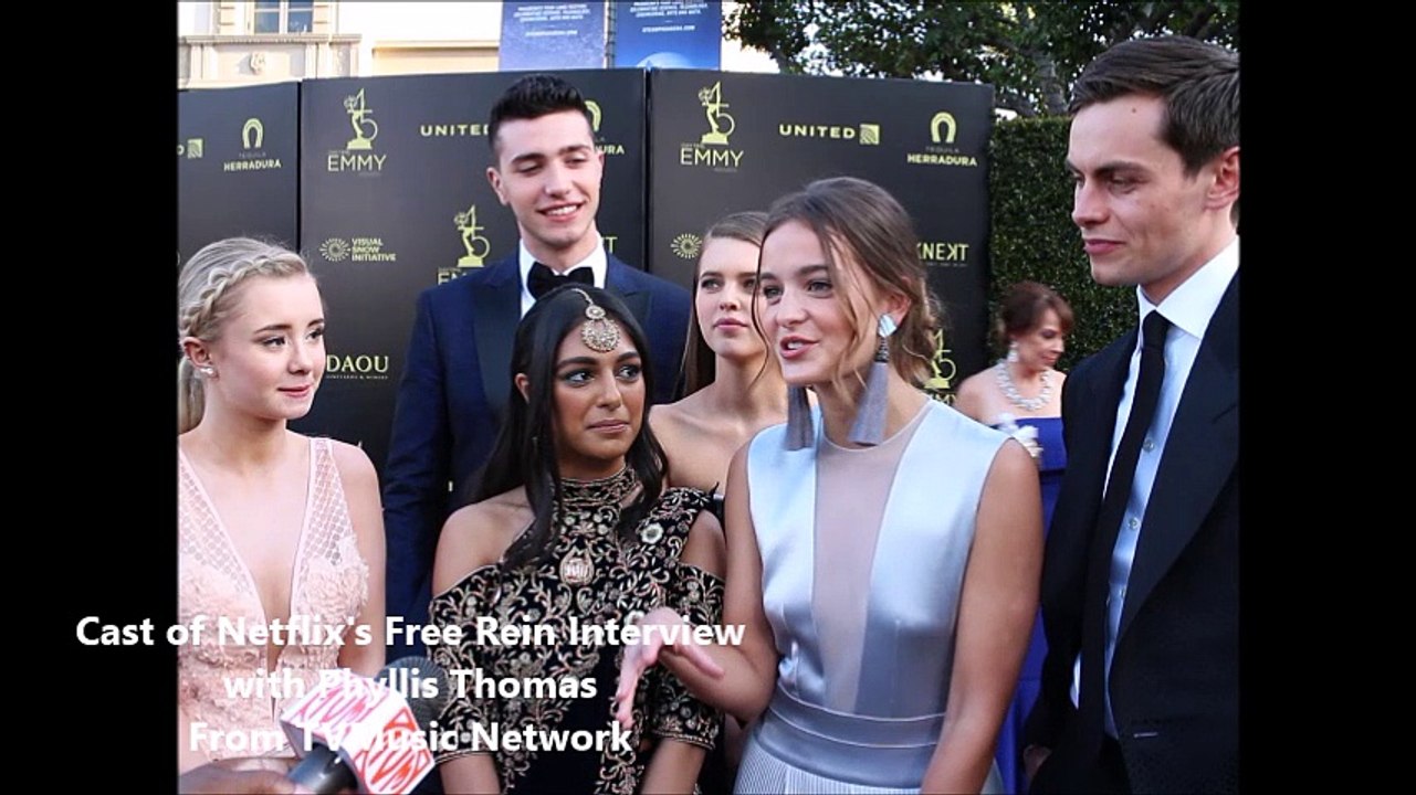 Free Rein on Netflix Cast at 2018 Daytime Emmys Creative Arts Awards