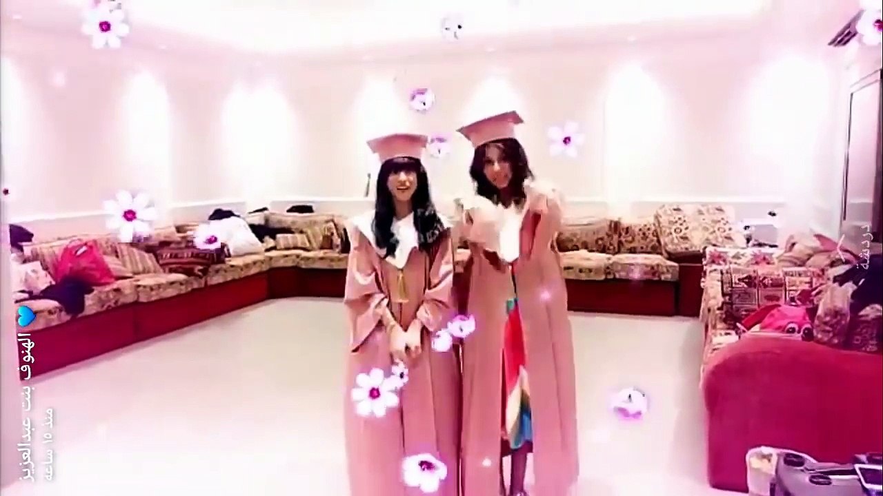 شوفو رقص حمدة والمنسية ، أم شعفة وسلتلت في حفلة التوأم لين وليان عبدالعزيز
