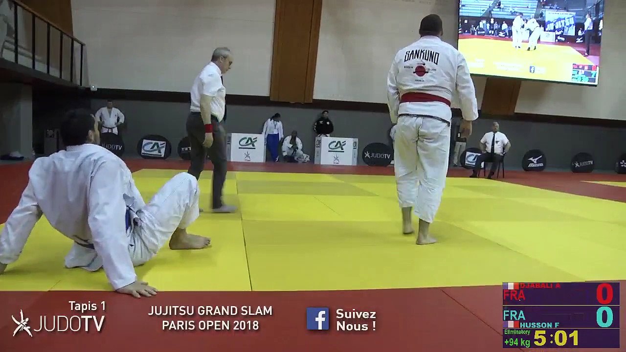 TAPIS 1 - JUJITSU GRAND SLAM PARIS OPEN 2018 - LIVE 2 (204)