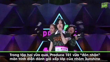 Té ngửa với màn đánh giá xếp lớp của nữ chính xấu nhất lịch sử trong Produce 101
