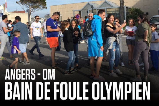 Angers - OM | Bain de foule pour les Olympiens