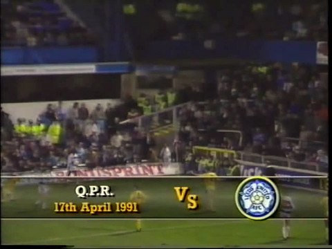 Queens Park Rangers - Leeds United 17-04-1991 Division One
