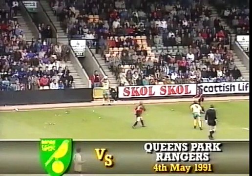 Norwich City - Queens Park Rangers 04-05-1991 Division One