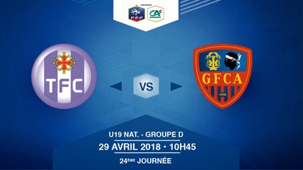 U19 National, Journée 24 : Toulouse FC / GFC Ajaccio - Dimanche 29 Avril à 10h45 (4)