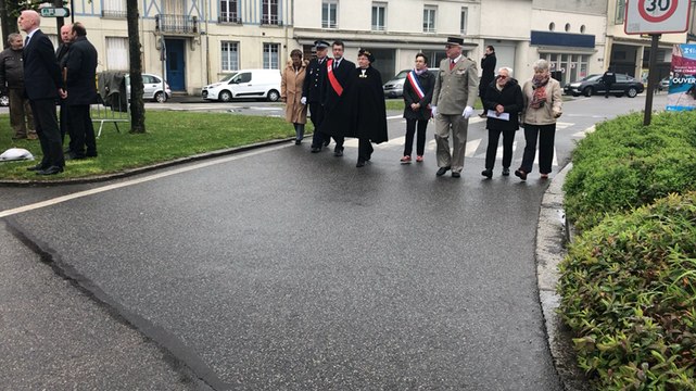 Cérémonie en hommage aux déportés à Alençon