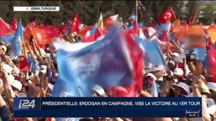 Présidentielle turque : Erdogan vise la victoire au premier tour