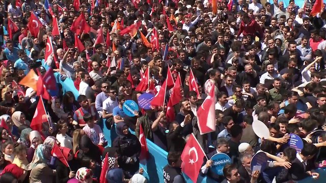 Başbakan Yıldırım: 'Geçen sürede 12 seçim geçirmişiz. 12 seçim sonunda milletimiz her seferinde bize olan desteğini arttırmış' - İSTANBUL