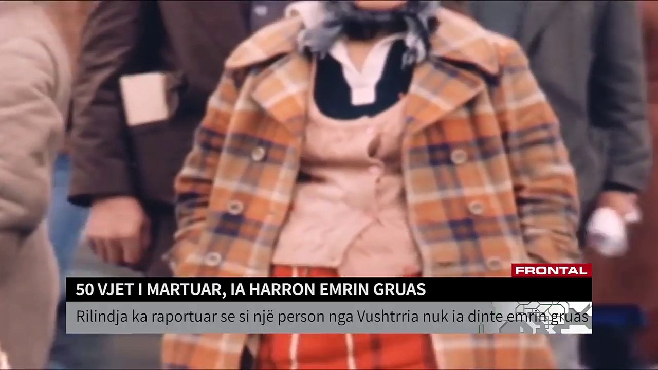 50 vjet i martuar, ia harron emrin gruas