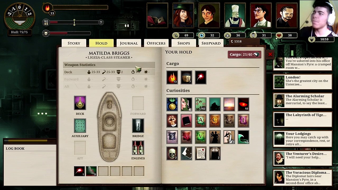 ZUBMARINE! Let's play: Sunless Sea - Zubmariner -