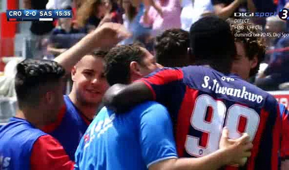 Simy Goal - Crotone 2-0 Sassuolo 29-04-2018