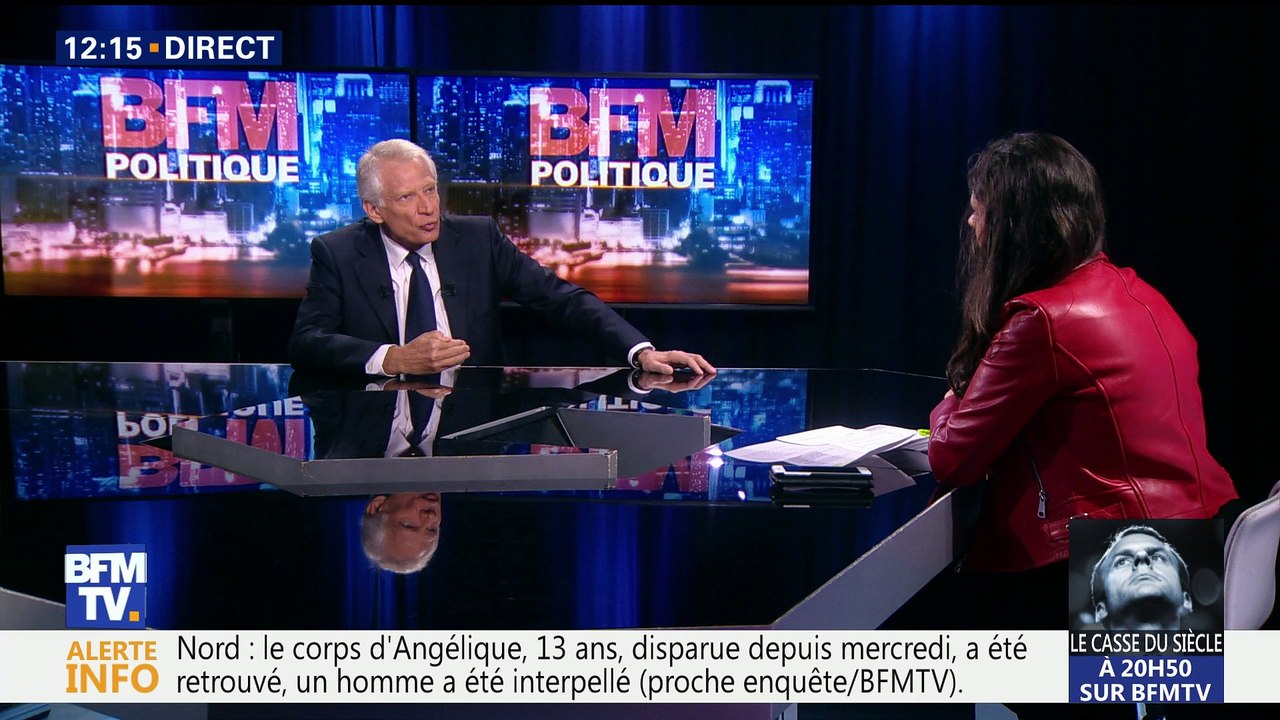 "Emmanuel Macron, très habilement, a joué le système politique américain (…) mais est-ce que tout ça est utile compte tenu de la séquence qui va s'ouvrir ?", Dominique de Villepin