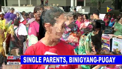 Single parents, binigyang-pugay