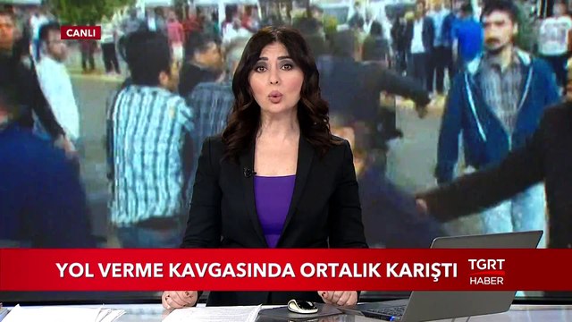 Yol Verme Kavgasında Ortalık Karıştı