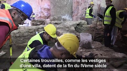 Grèce: le chantier du métro fait surgir l'ancienne Thessalonique