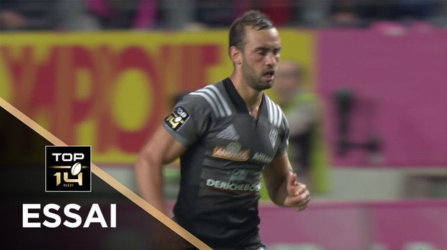 TOP 14 - Essai Samuel MARQUES (CAB) - Stade Français - Brive - J25 - Saison 2017/2018