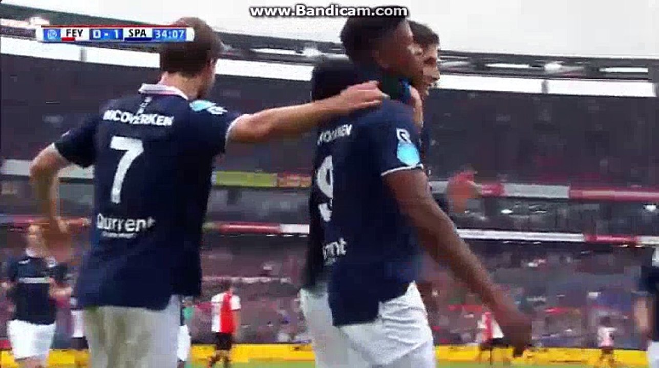 Feyenoord 0 - 1	 Sparta Rotterdam