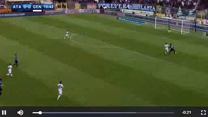 Musa Barrow Goal - Atalanta 1-0 Genoa 29-04-2018