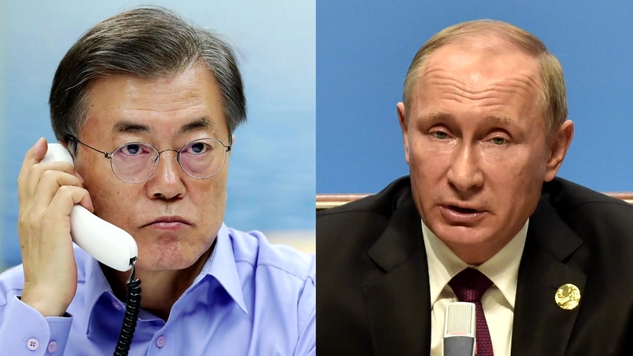 한러 정상 통화...푸틴, 6월 국빈 방러 초청 / YTN