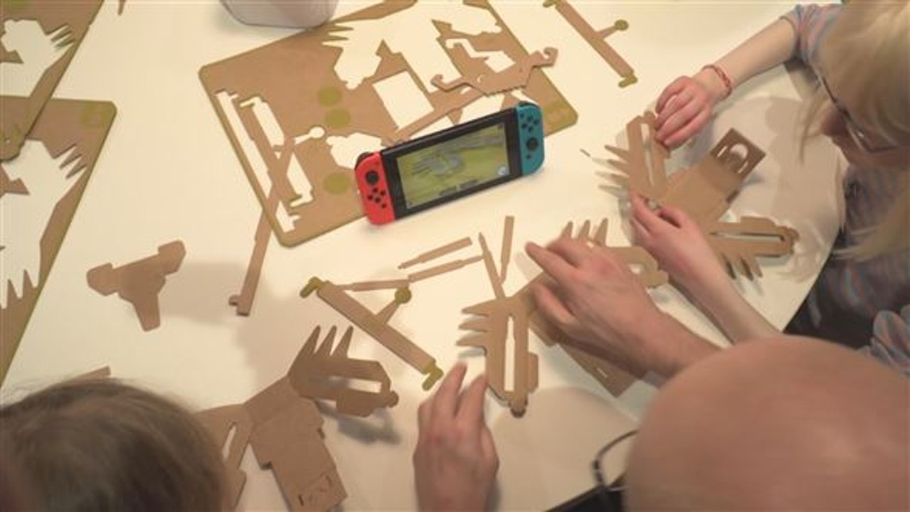 Pappe trifft player: nintendo labo ist da