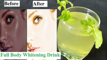 Full Body Whitening Drink Have Fairer Body in 3 days