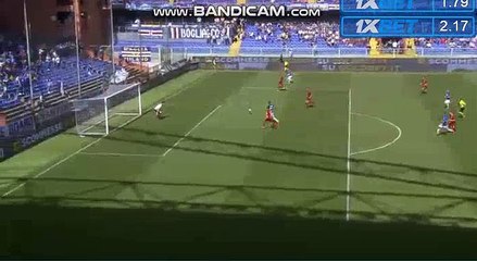 Dawid Kownacki Goal HD - Sampdoria 3-0 Cagliari 29.04.2018