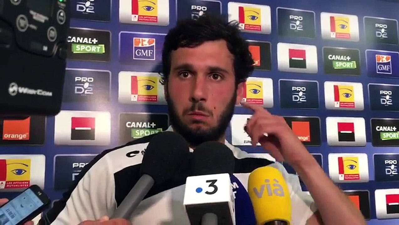 Pro D2 - J.Bosviel - Montauban - Grenoble_15-22 - Demie - Saison 2017_2018