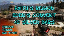 Far Cry 5 Faith's Region Eden's Convent 40 Silver Bars