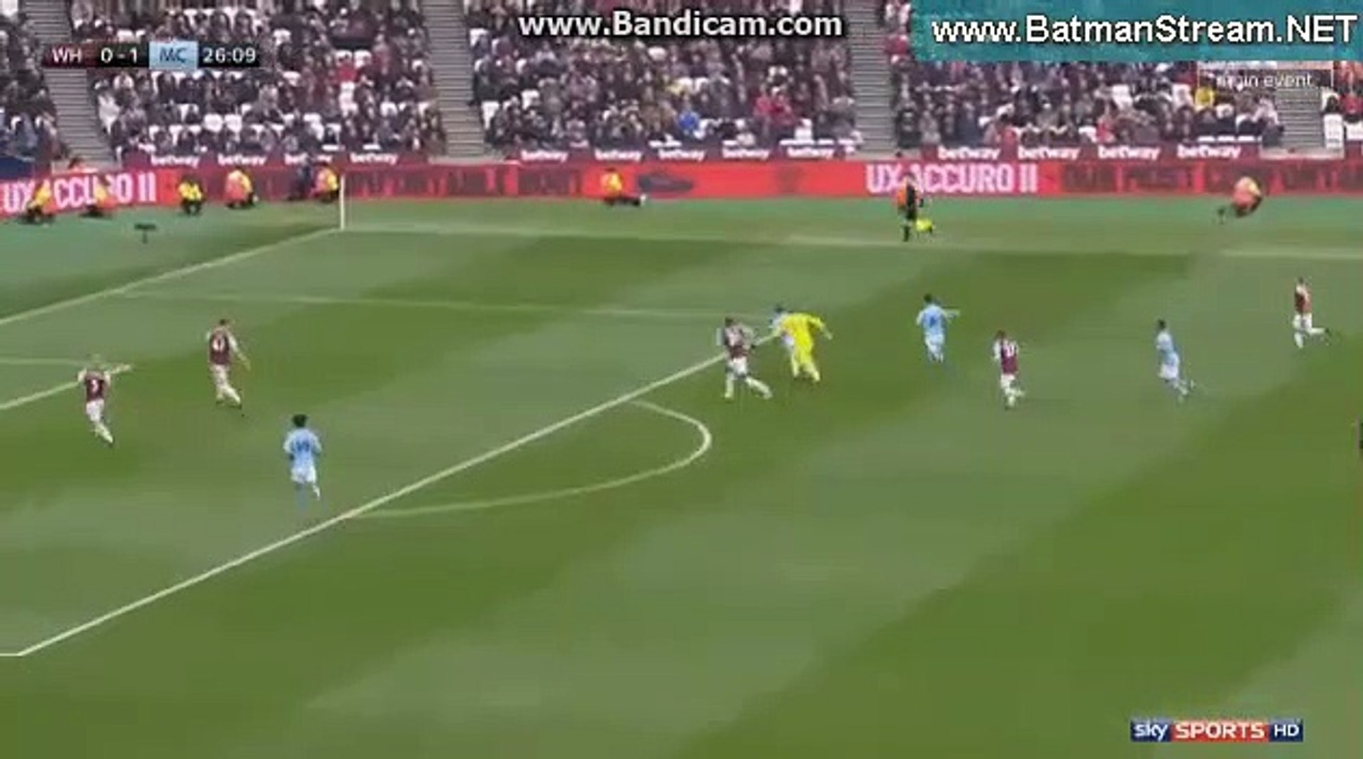 Declan Rice Own Goal - West Ham United vs Manchester City 0-2 29/04/2018