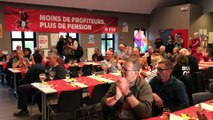 Raoul Hedebouw à Jemappes pour lancer la campagne du PTB Mons-Borinage