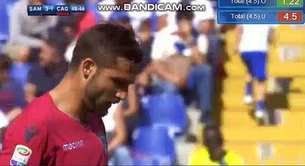 Leonardo Pavoletti Goal HD - Sampdoria 3-1 Cagliari 29.04.2018