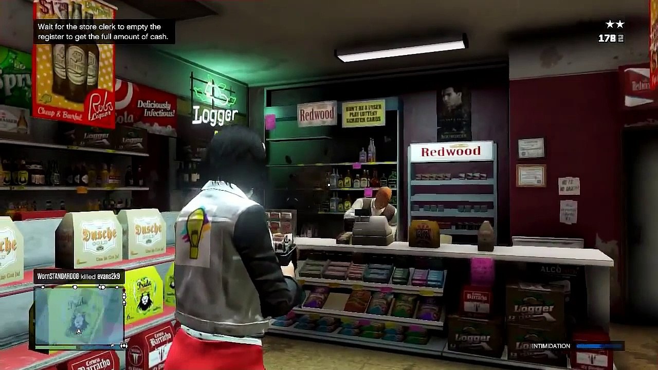 Gta V online gameplay from 2013