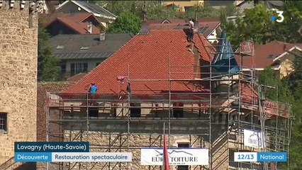 Patrimoine : la restauration spectaculaire du château de Montrottier