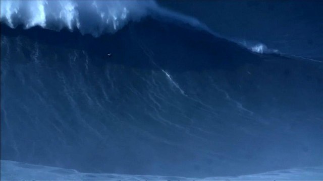 Besta do mar da Nazaré vale novo recorde do Guinness